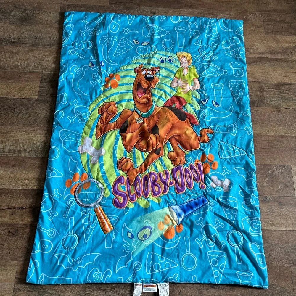 Scooby-Doo! Twin Quilt in Blue and Green